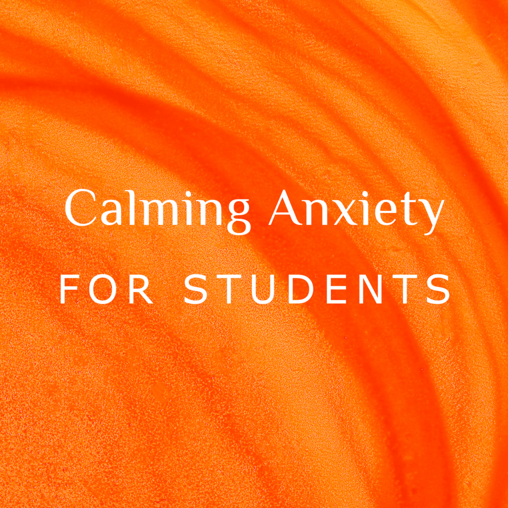 calming anxiety